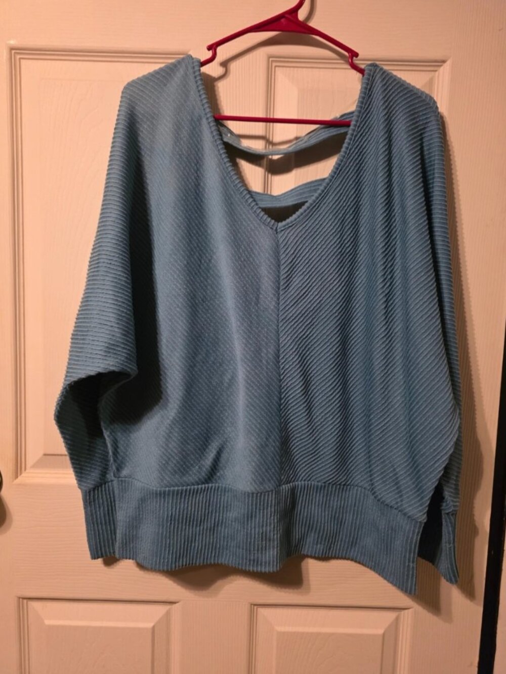 Just Be Blue Blouse 3XL